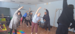 Занятия по адаптивной физкультуре с гражданами пожилого возраста