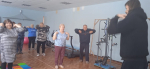 Занятия по адаптивной физкультуре с гражданами пожилого возраста
