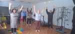 Занятия по адаптивной физкультуре с гражданами пожилого возраста