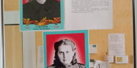 В суде оформлен тематический стенд, посвященный 80-летию победы в Великой Отечественной войне с Ветеранами    Темниковского районного суда – участниками Великой Отечественной войны - Темниковский районный суд