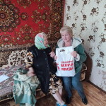 В Темниковском муниципальном районе вручают праздничные наборы к 80-летию Победы