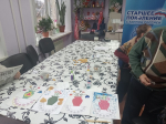 Утро на отделении дневного пребывания традиционно начинается с зарядки