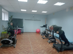 Утро на отделении дневного пребывания традиционно начинается с зарядки