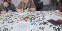 Занятие по арт-терапии - рисунок мандалы - Соцзащита населения по Темниковскому району